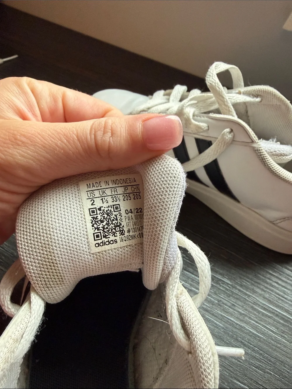 Adidas size 2